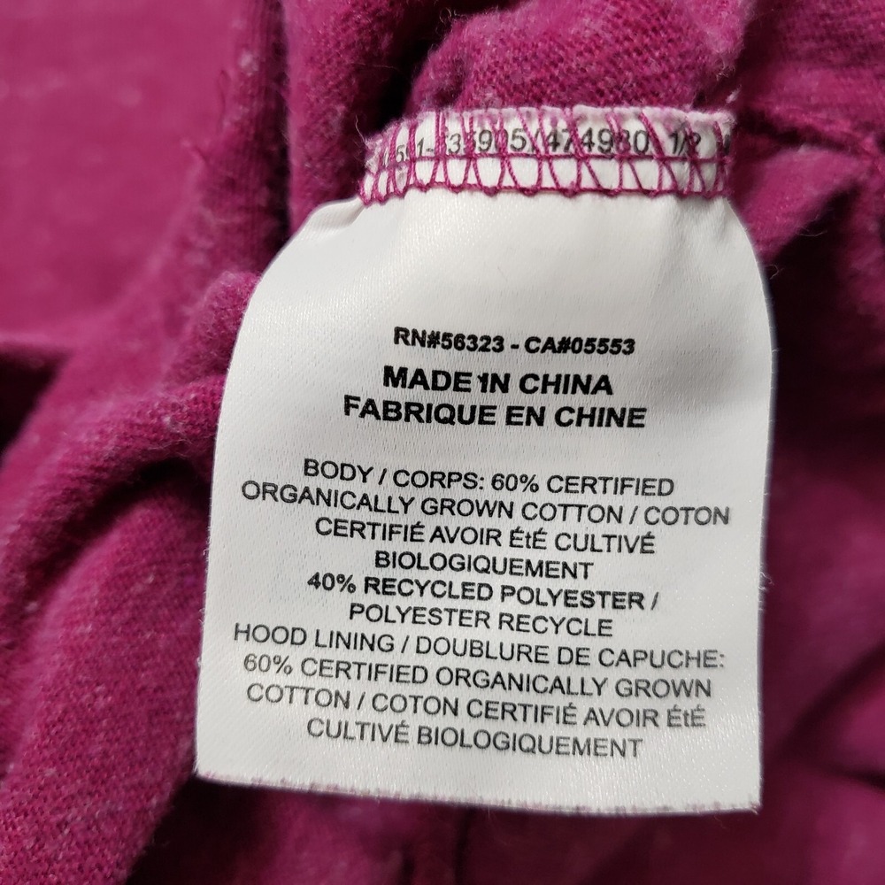Nike Sweatshirt Womens Medium Purple Pullover Hooded Gym Fitness - Picture 5 of 10